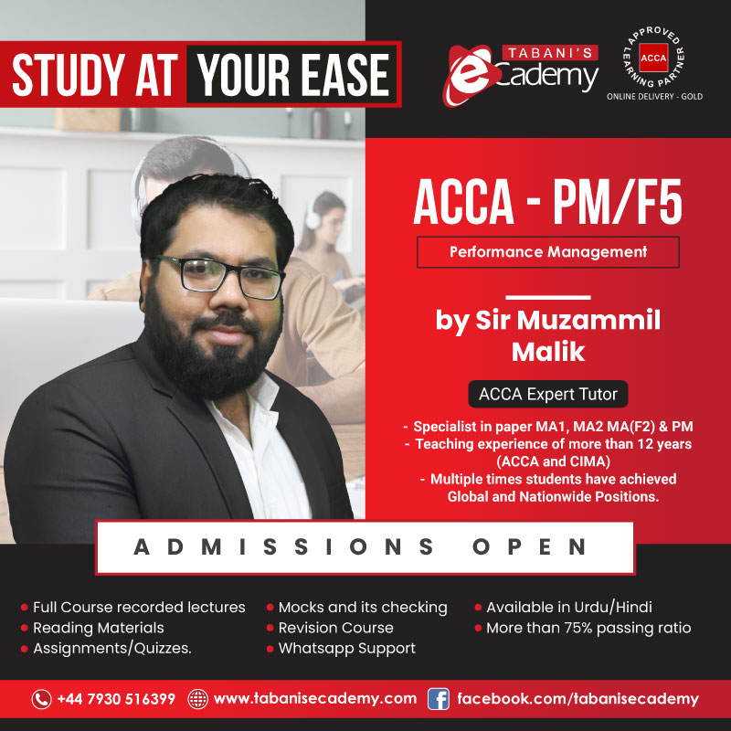 PM/F5 | Performance Management (Urdu) Course by Sir Muzamil Malik